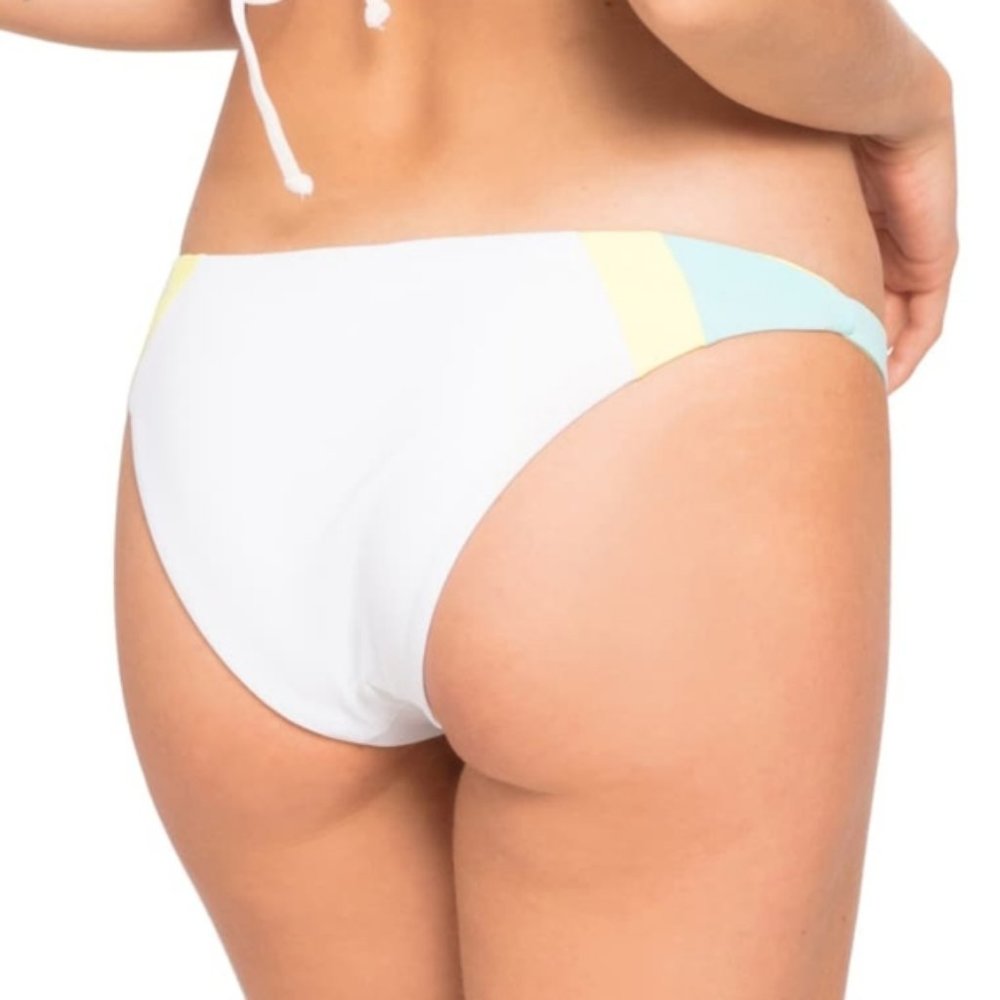 L*Space Johnny Bikini Bottom sz Small White Lemon - Picture 3 of 4